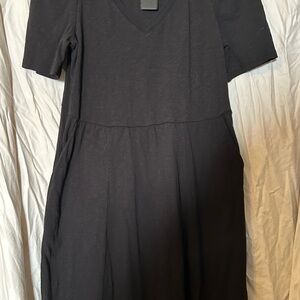 Torrid Black Midi t-shirt dress